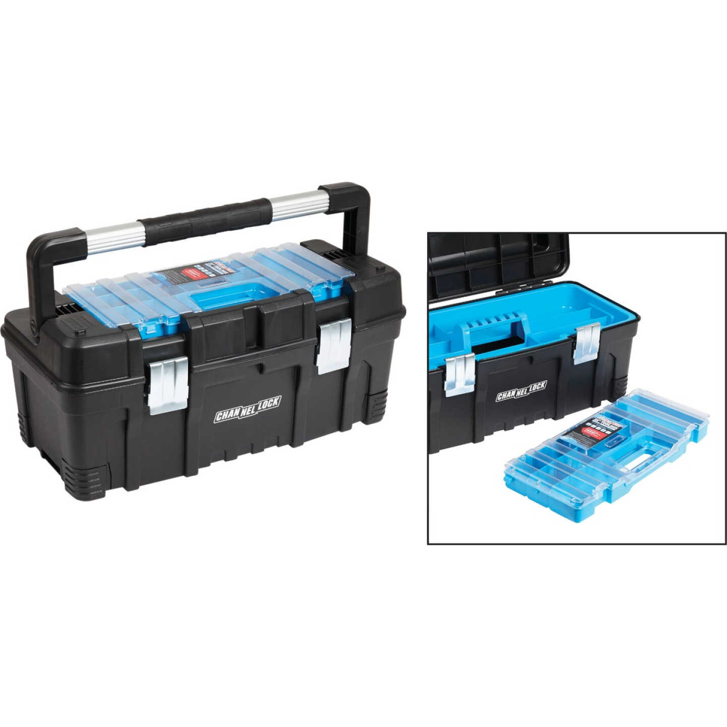 Channellock 22 In. Toolbox with Organizer Image 1
