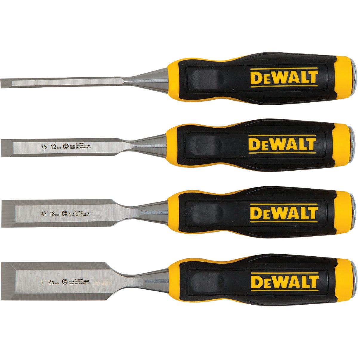 DEWALT Wood Chisel Set (4-Piece)