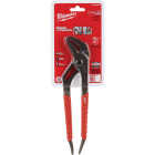 Milwaukee 10 In. Comfort Grip Straight Jaw Groove Joint Pliers Image 1