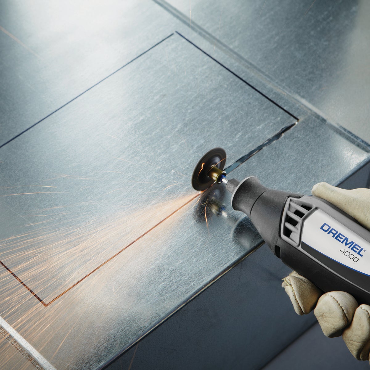 Dremel Aluminum Oxide EZ Lock Grinding Wheel Image 4