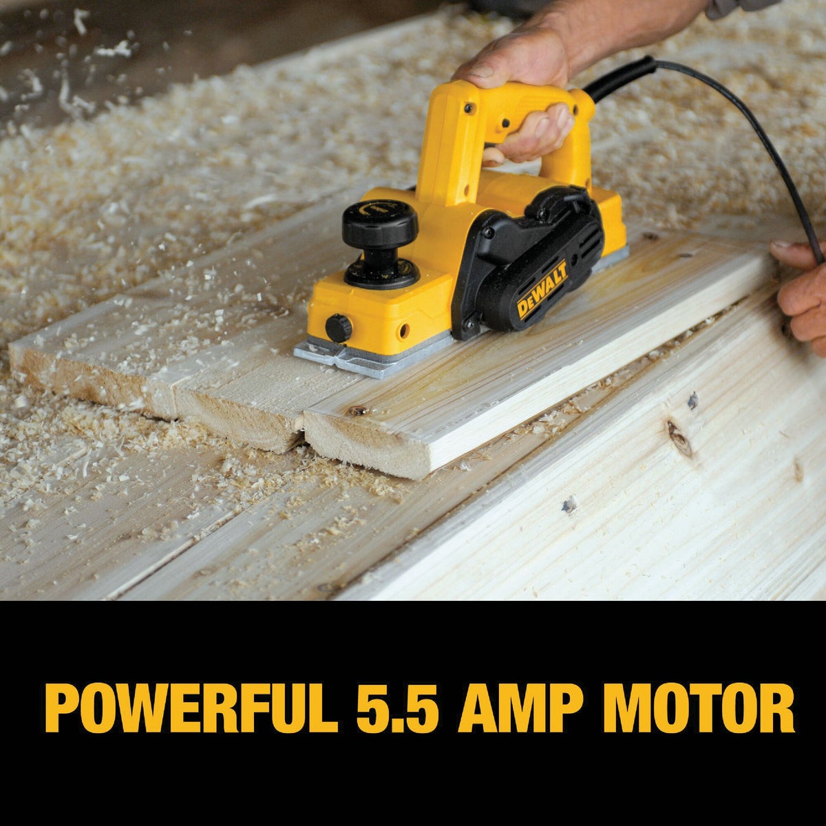 DEWALT 5.5A 3-1/4 In. 1/16 In. Depth Planer Image 6