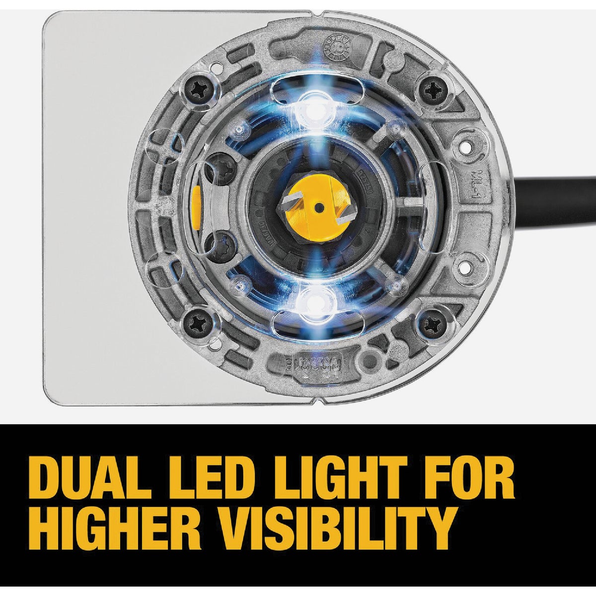 DEWALT 7-Amp 1.25 HP Compact Router Kit with Plunge Base Image 4