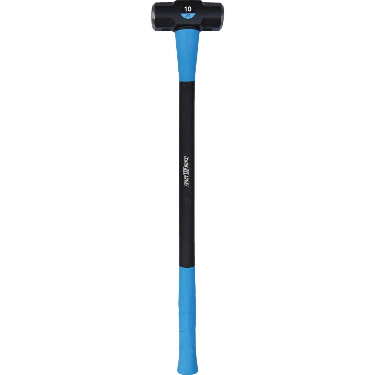 Channellock 10 Lb. Double-Faced Sledge Hammer with 34 In. Fiberglass Handle Image 1