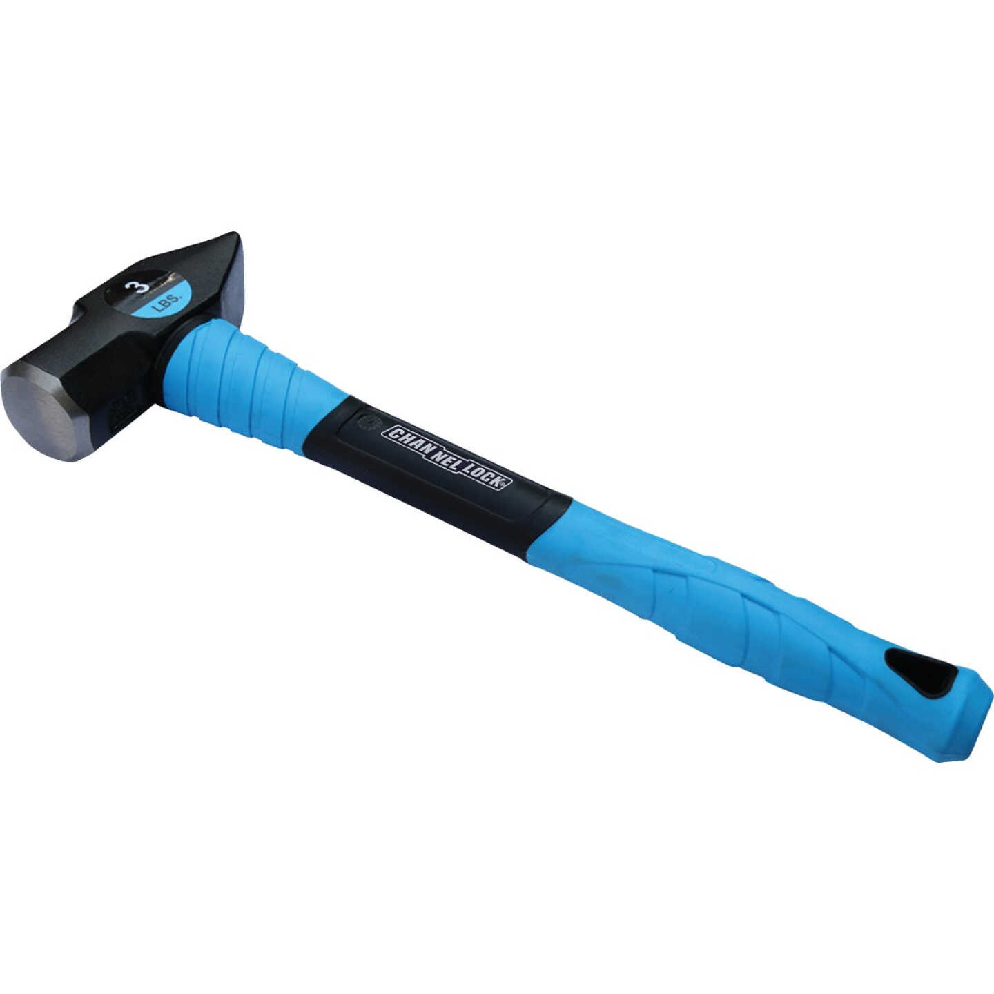 Channellock 3 Lb. Steel Cross Peen Hammer with Fiberglass Handle Image 4