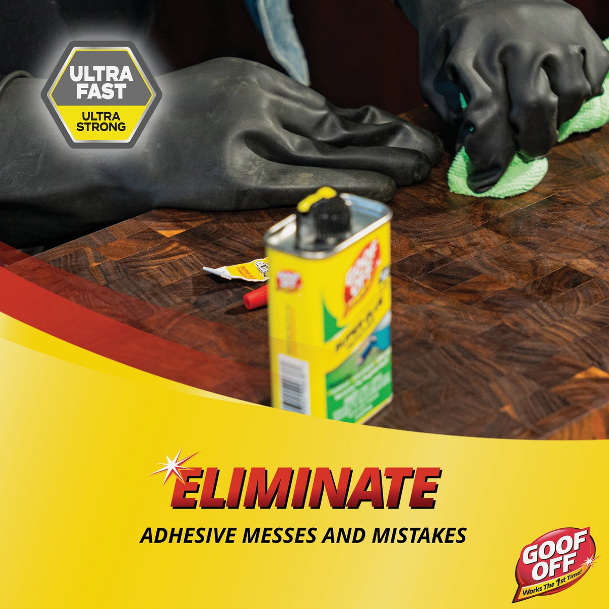 Goof Off 4 Oz. Pro Strength Super Glue Remover Image 5