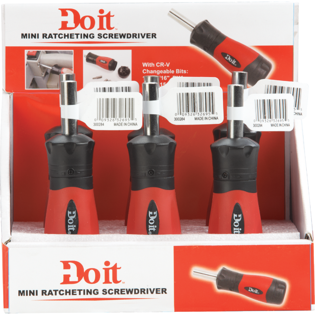 Do it Multi-Bit Mini Ratcheting Screwdriver Image 2