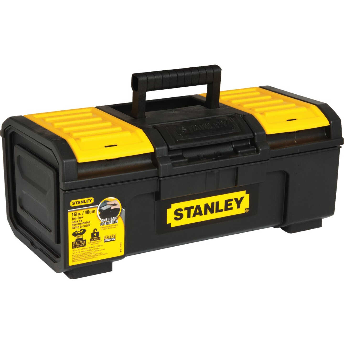 Stanley 16 In. Auto Latch Toolbox Image 3