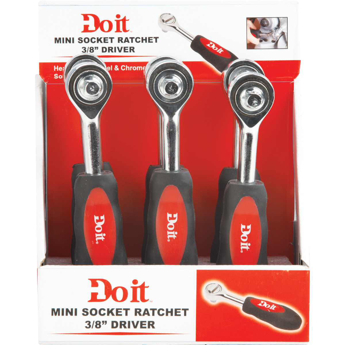 Do it 3/8 In. Drive Mini Socket Ratchet Image 2