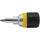 Klein 6-in-1 Stubby Ratcheting Screwdriver Image 1
