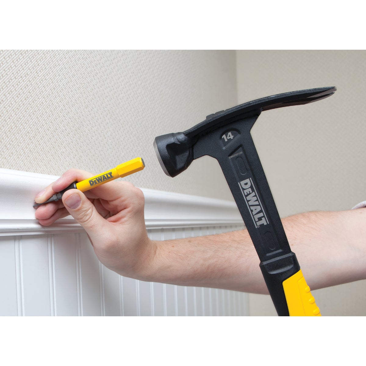 DEWALT Assorted 3-1/2 In. Precision-Milled Steel Nail Set Image 2