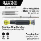 Klein 4-in-1 Electronics Precision Screwdriver with Rotating Cap Image 4