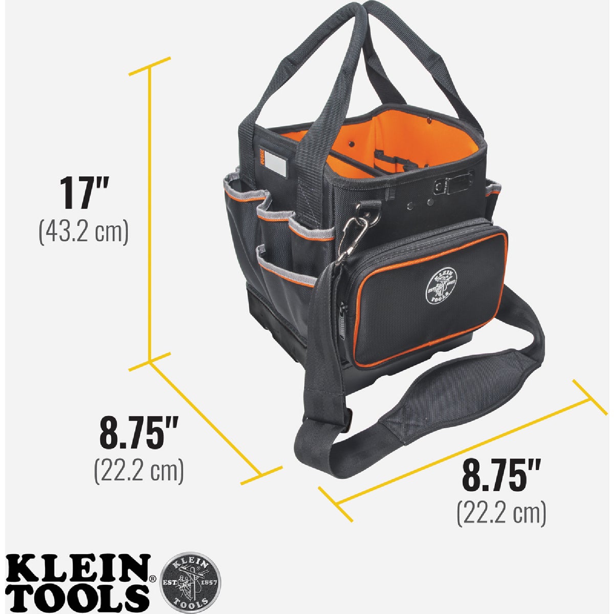 Klein Tradesman Pro 40-Pocket 10 In. Tool Tote Image 4