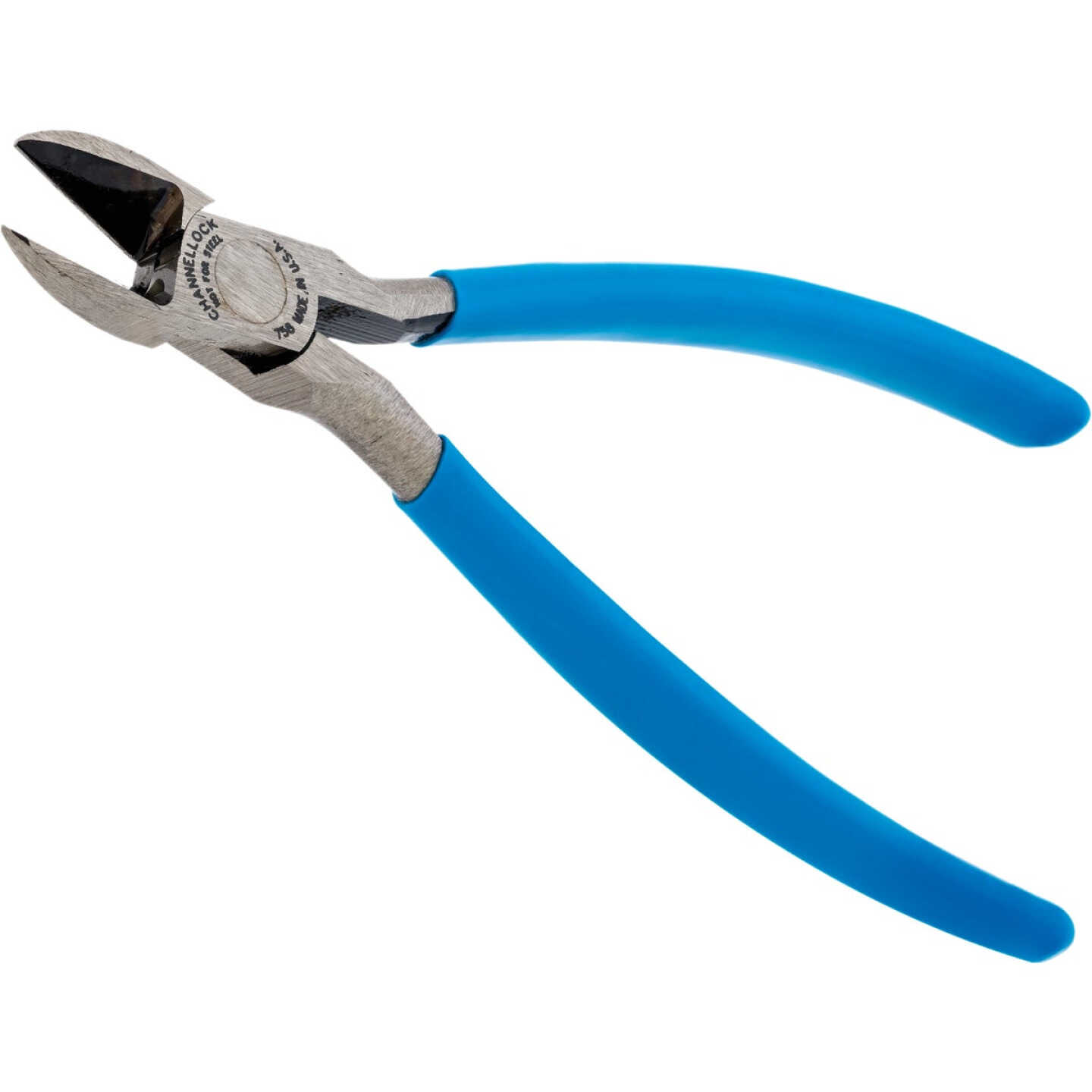 Channellock 7-1/2 In. Flush Cutter Diagonal Cutting Pliers Image 3