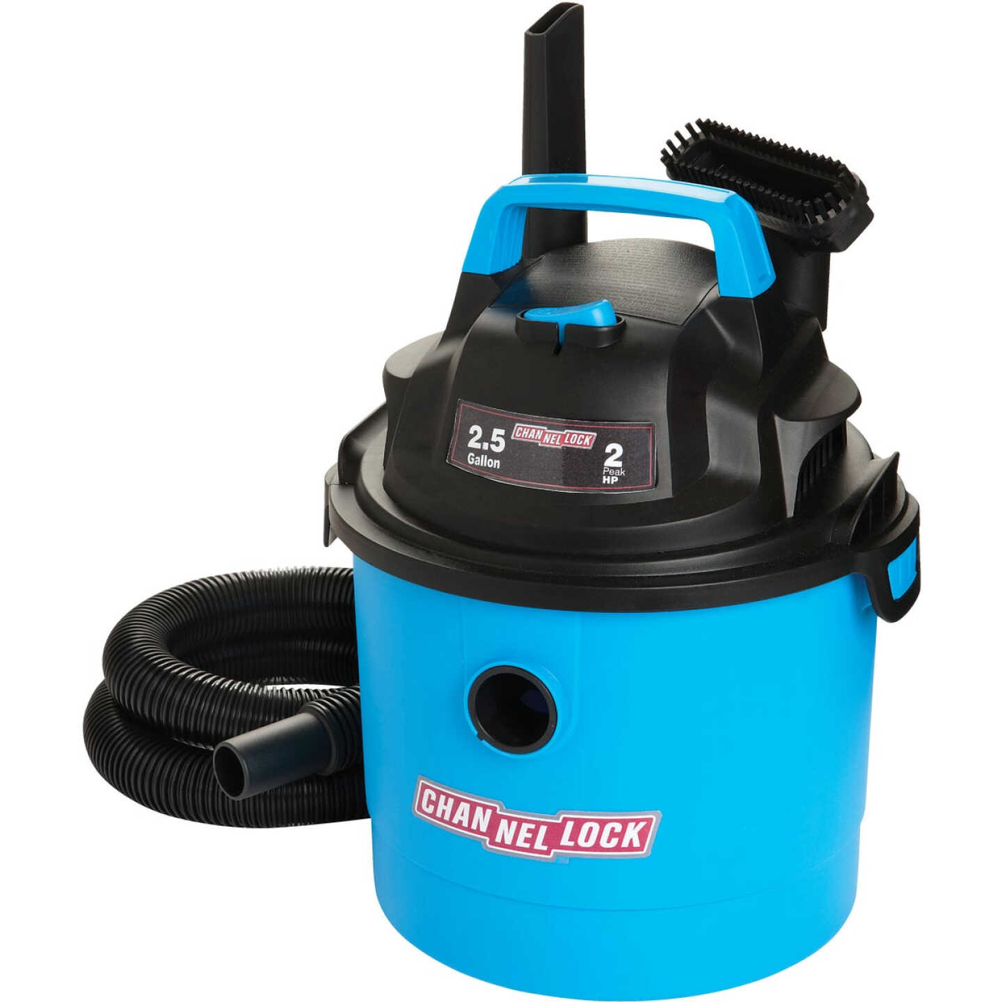 Channellock 2.5 Gal. 2.0-Peak HP Wet/Dry Vacuum Image 11