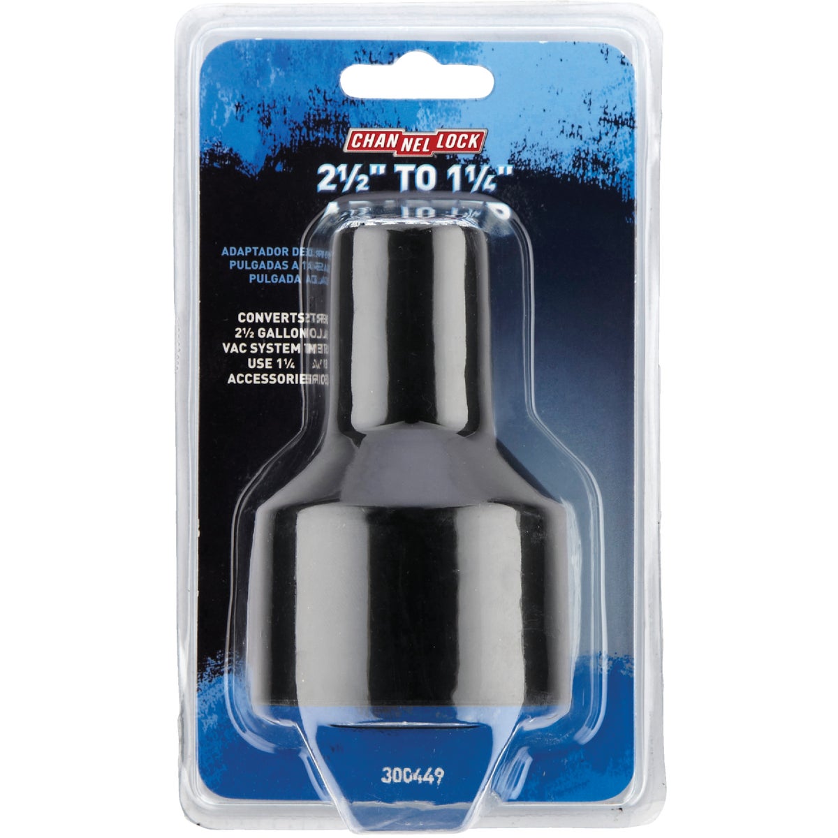Channellock 2-1/2 In. to 1-1/4 In. Polypropylene Vacuum Tool Adapter Image 2