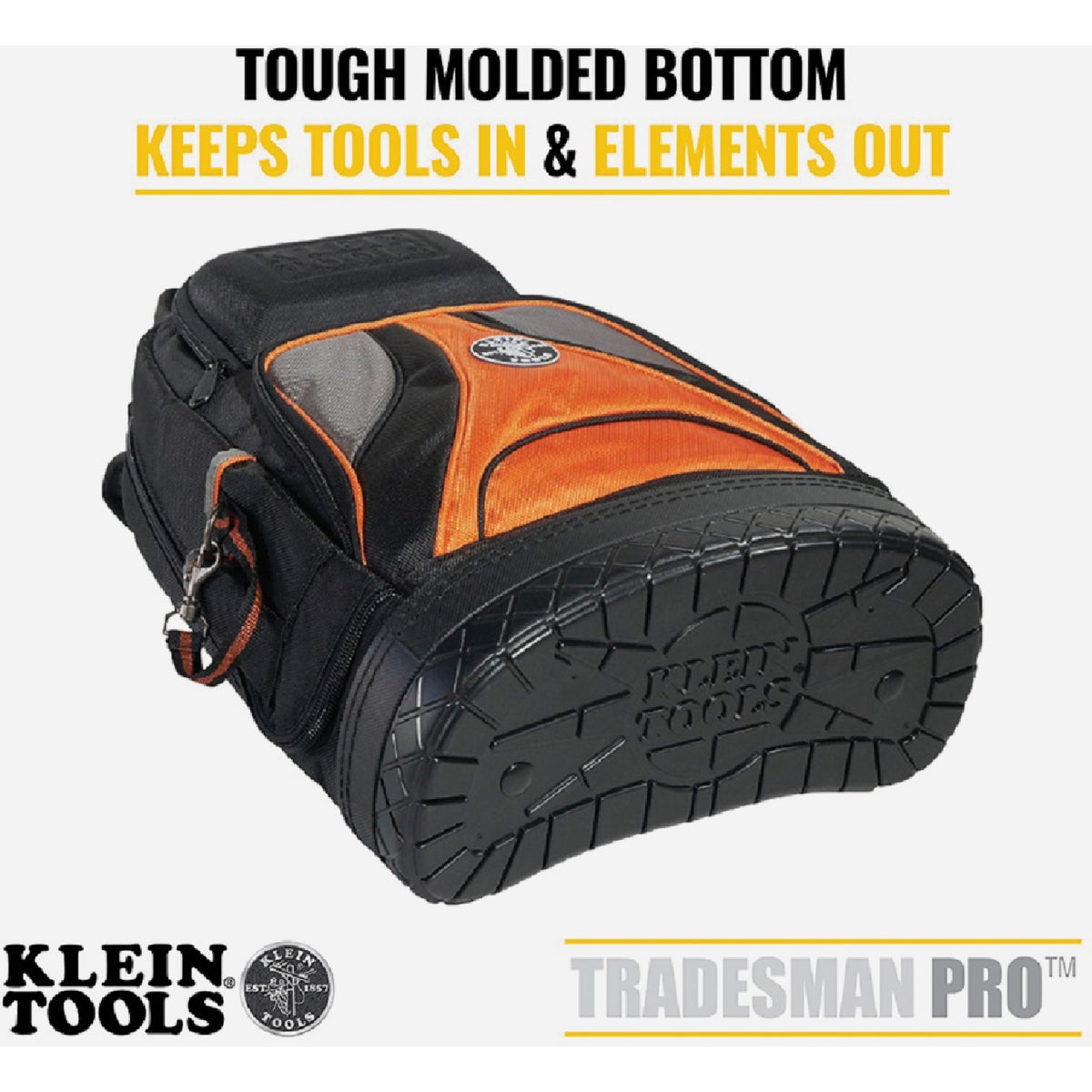 Klein Tradesman Pro 39-Pocket 14.50 In. Backpack Tool Bag Image 5