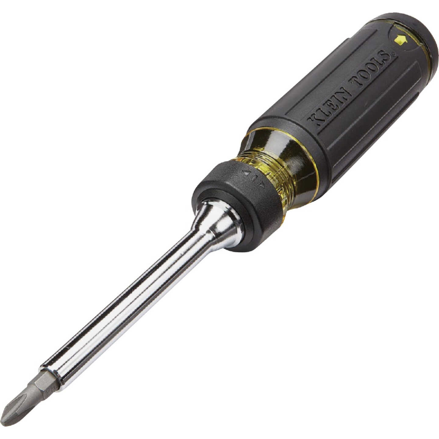 Klein 15-In-1 Multi-Bit Ratcheting Screwdriver/Nut Driver Image 1