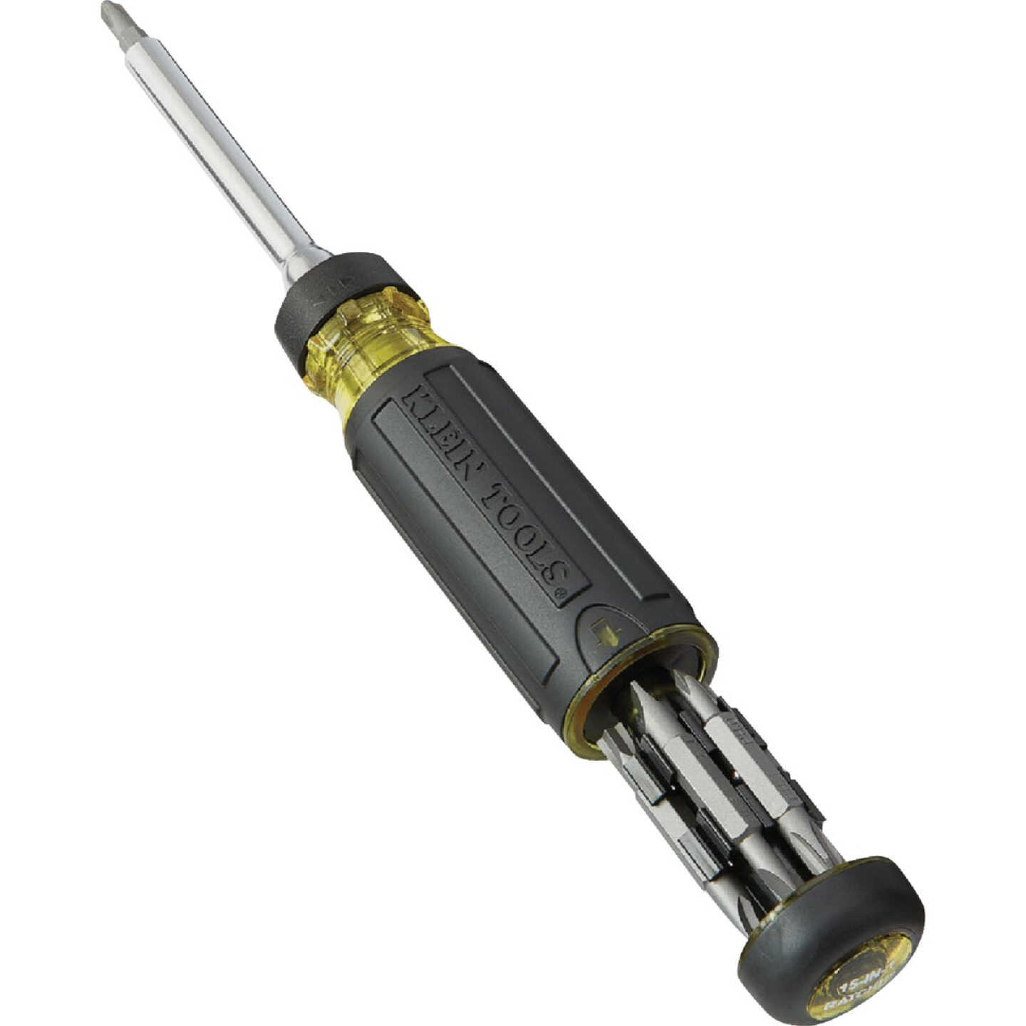 Klein 15-In-1 Multi-Bit Ratcheting Screwdriver/Nut Driver Image 8