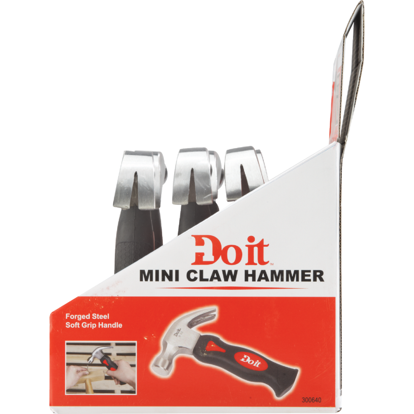 Do it Mini 8 Oz. Smooth-Face Curved Claw Hammer with Steel Handle Image 3