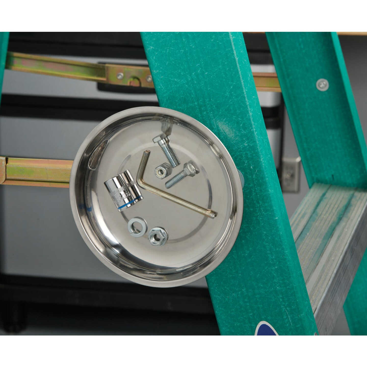 Channellock 6 In. Stainless Steel Magnetic Parts Tray Image 3