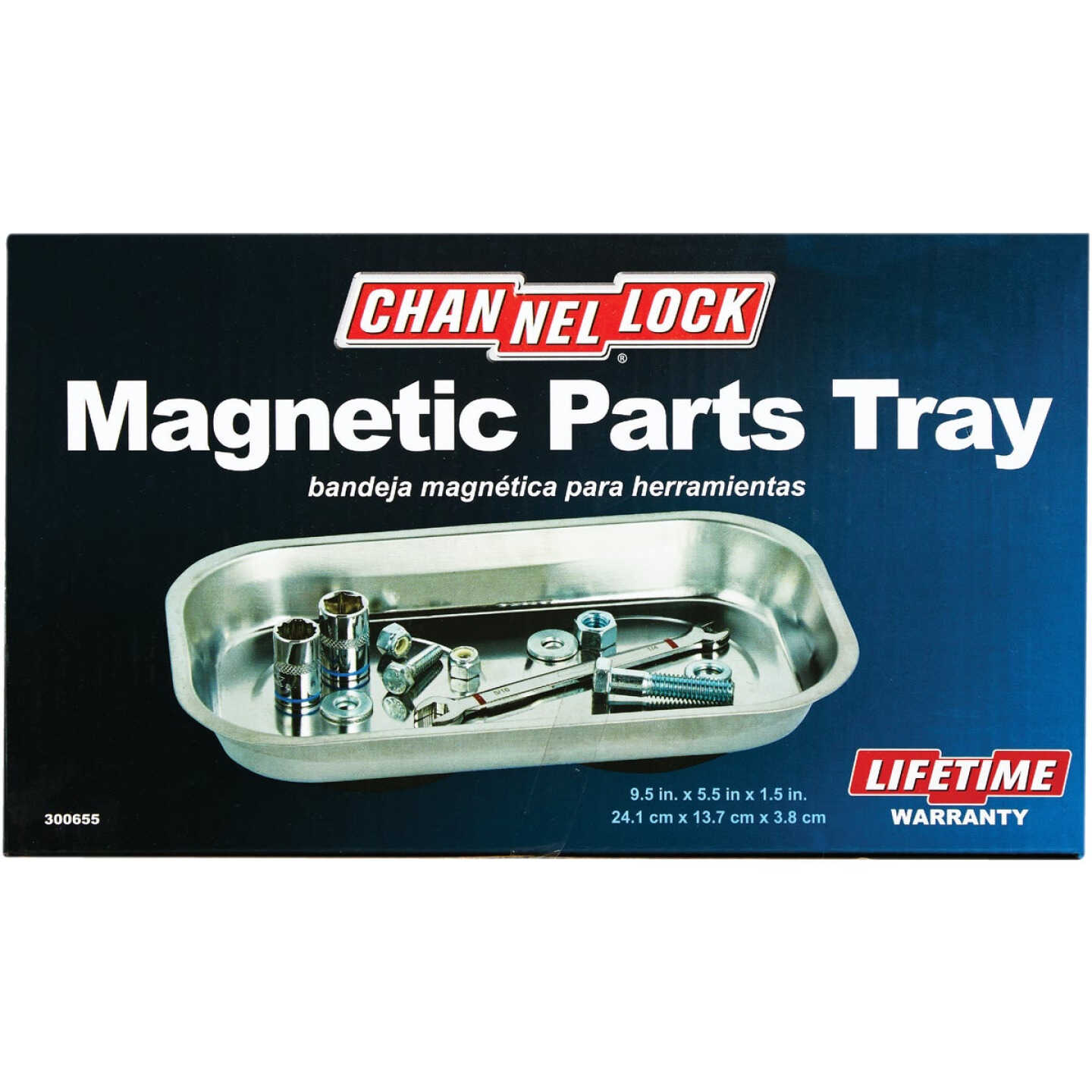 Channellock 9.5 In. Stainless Steel Magnetic Parts Tray Image 5