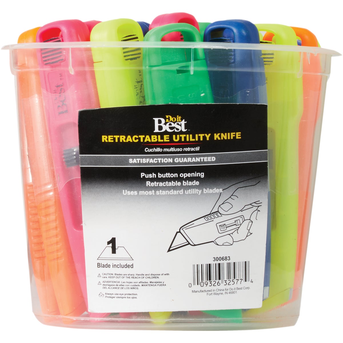 Do it Plastic Retractable Utility Knife  Image 2