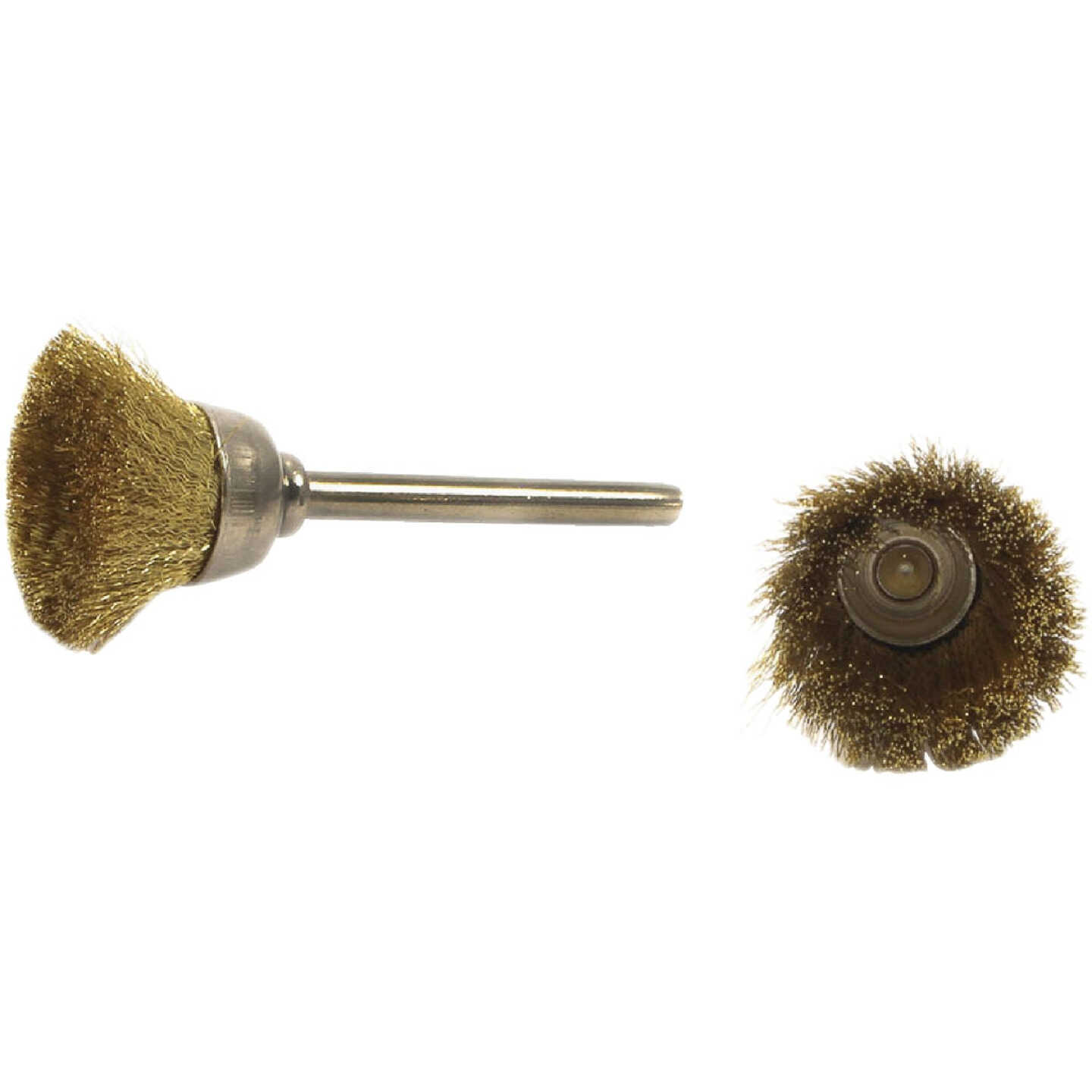 Forney 2-Piece Brass Cup Brush Set Image 3