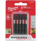 5PK 2" ECX #1 POWER BIT Image 1