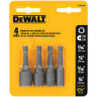 DEWALT 4-Piece Magnetic Nutdriver Bit Set Image 1