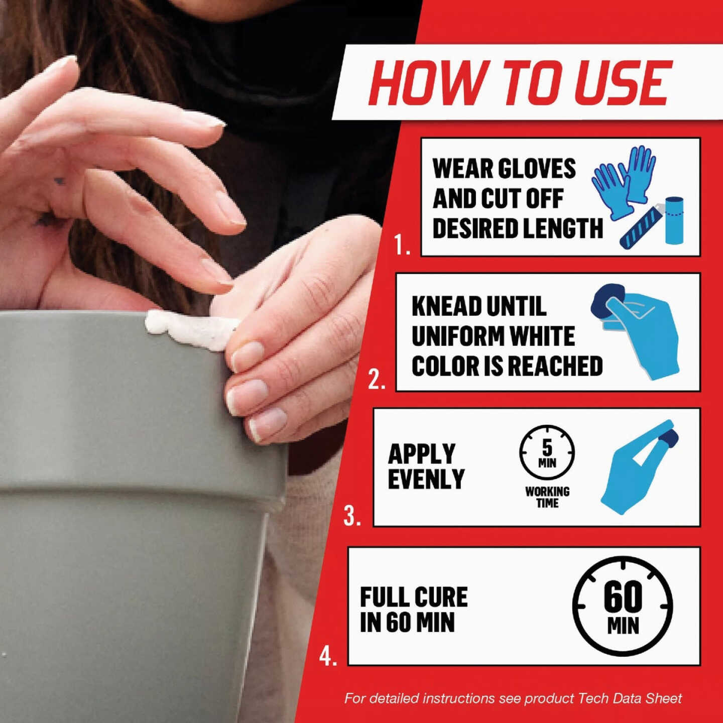 Loctite 2 Oz. All Purpose Epoxy Putty Image 3