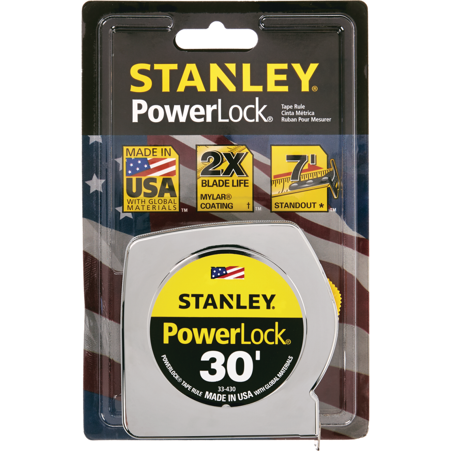 Stanley PowerLock 30 Ft. Tape Measure Image 2