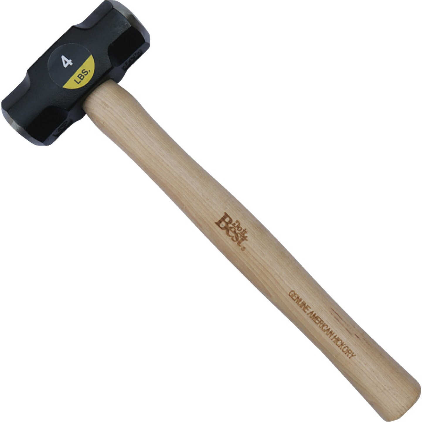 Do it Best 4 Lb. Steel Double Face Drilling Hammer with Hickory Handle Image 5