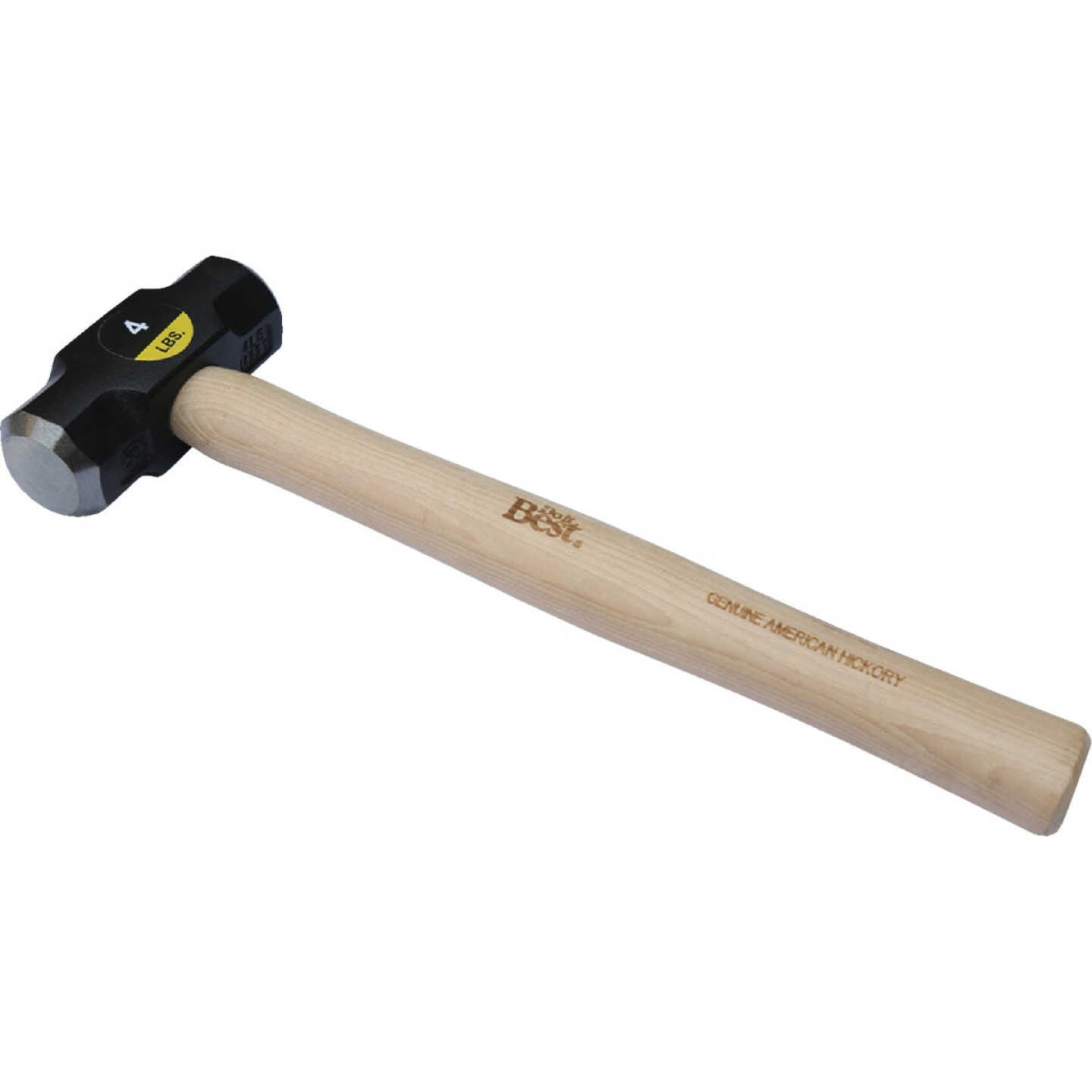 Do it Best 4 Lb. Steel Double Face Drilling Hammer with Hickory Handle Image 4