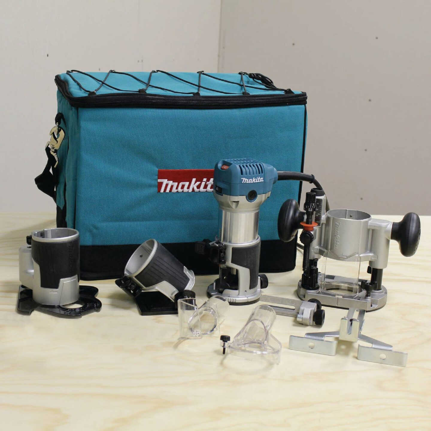 Makita 6.5-Amp 1.25 HP Compact Router Kit Image 4