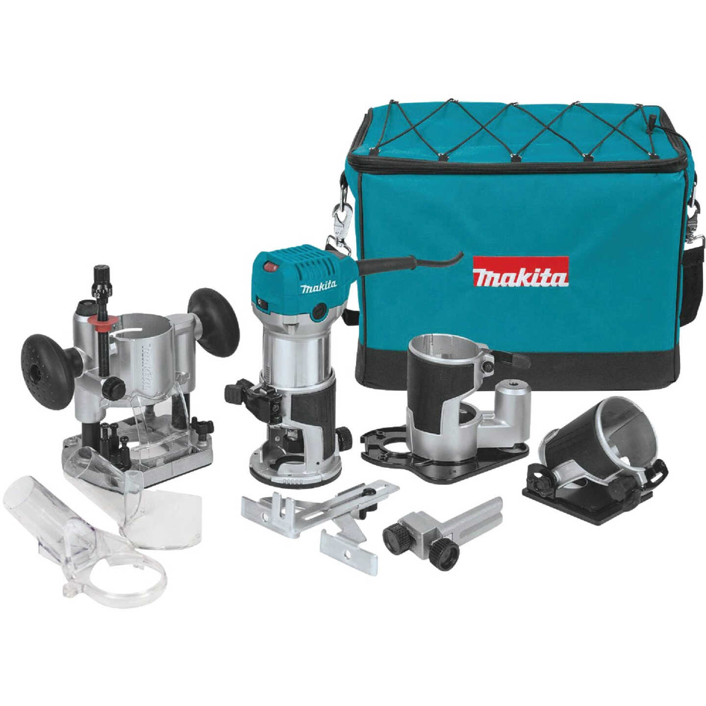 Makita 6.5-Amp 1.25 HP Compact Router Kit Image 1