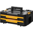 DEWALT TSTAK Case Toolbox with Two Drawers, 16-1/2 Lb. Capacity Image 1
