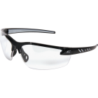 Edge Eyewear Zorge G2 Gloss Black Frame Safety Glasses with Clear Lenses Image 1