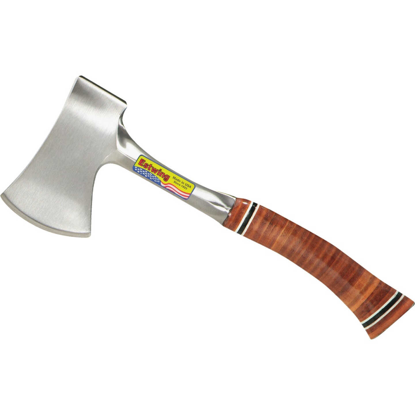 Estwing 10 In. L. Leather Grip Handle Sportsman's Camper Axe Image 1