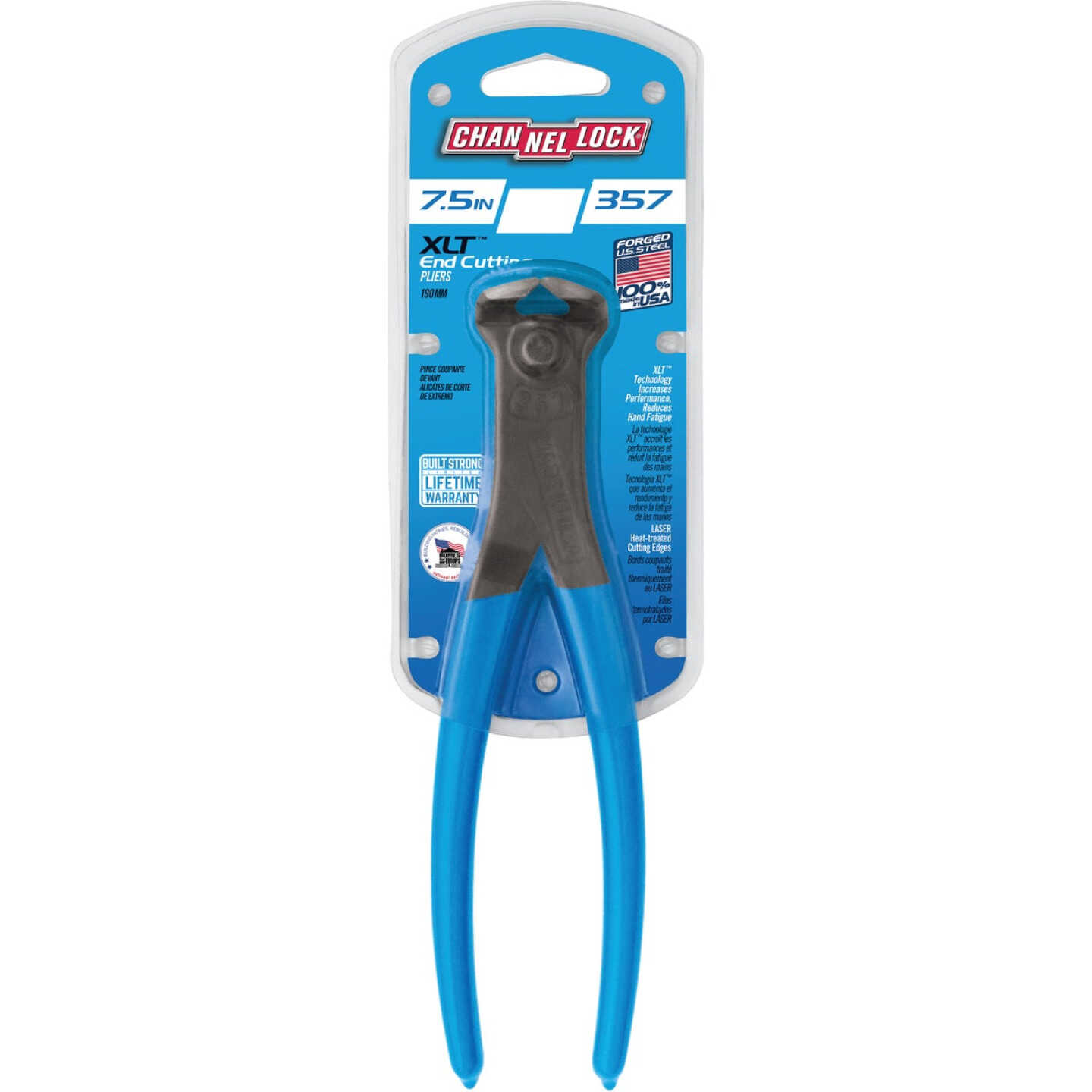 Channellock 7-1/2 In. E Series High Leverage Cutting Nipper Image 3