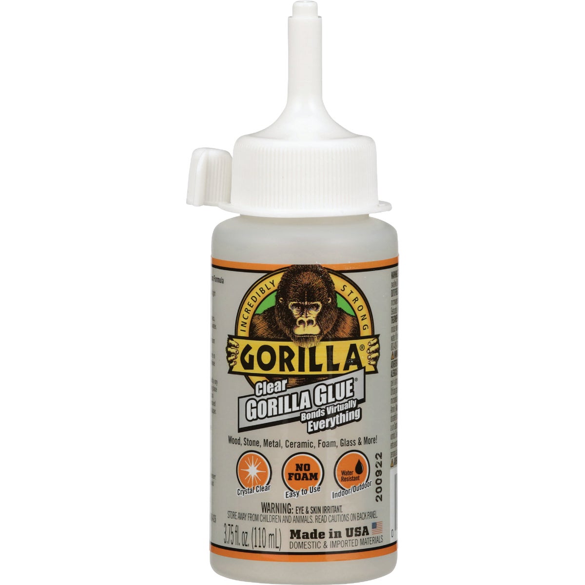 Gorilla 3.75 Oz. Clear All-Purpose Glue