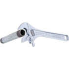 Channellock 8 In. Steel Adjustable Pipe Wrench with Extra Wide Reversible Jaw Image 6