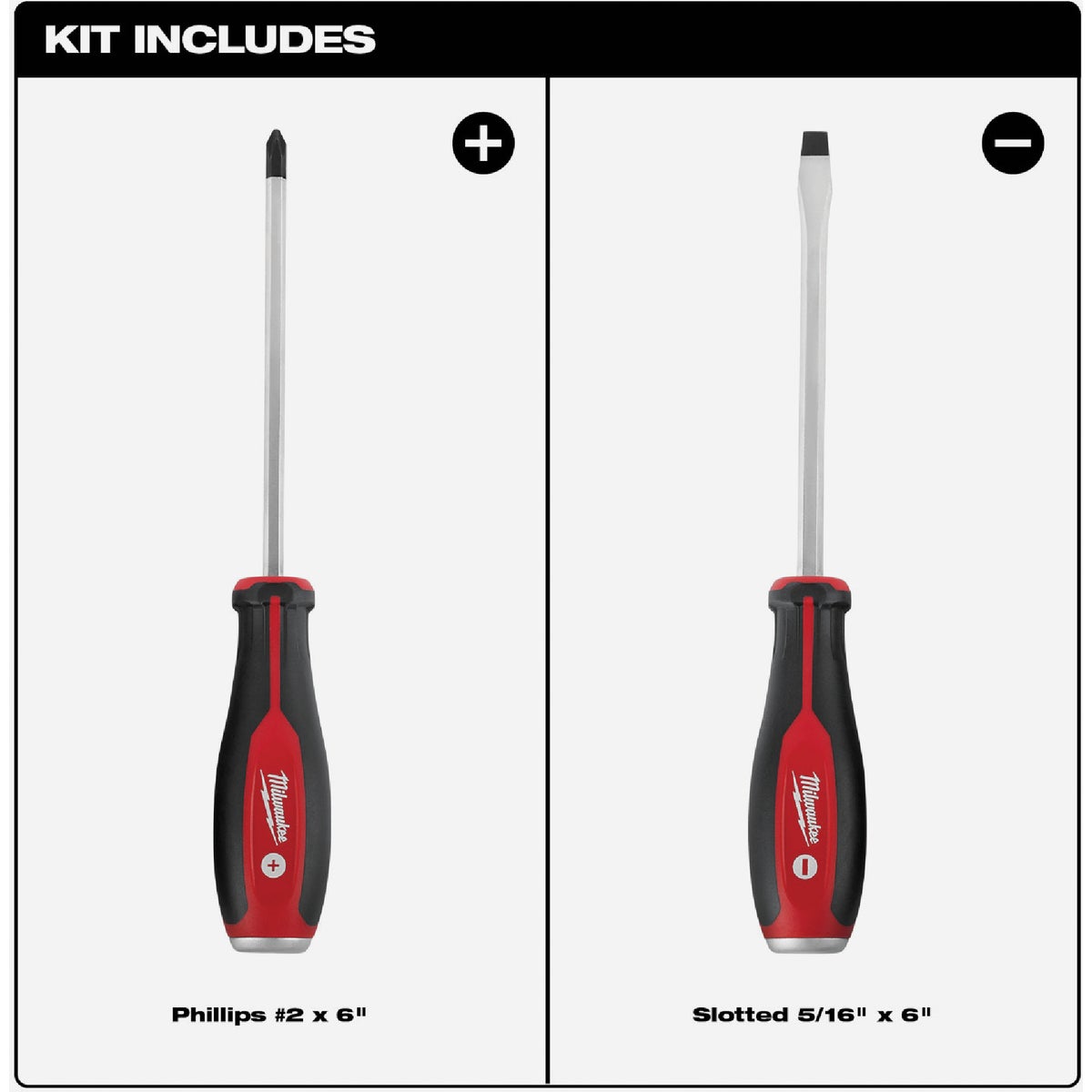 Milwaukee Demolition Screwdriver Set with Steel Caps (2-Piece) Image 2