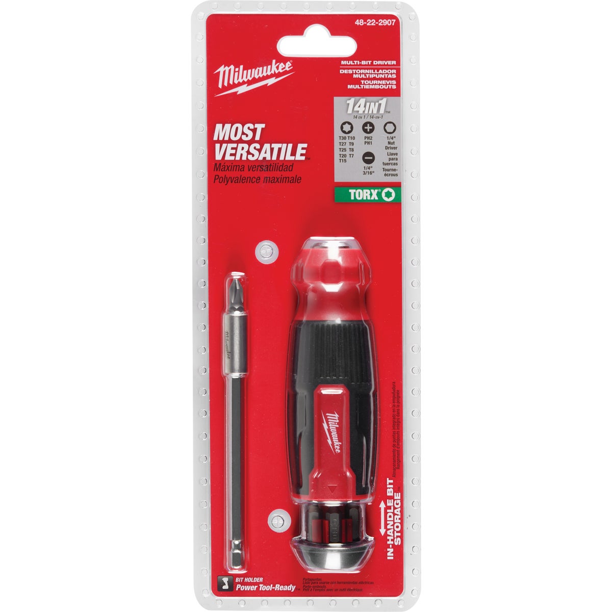 Milwaukee 14-in-1 TORX Multi-Bit Screwdriver Image 5