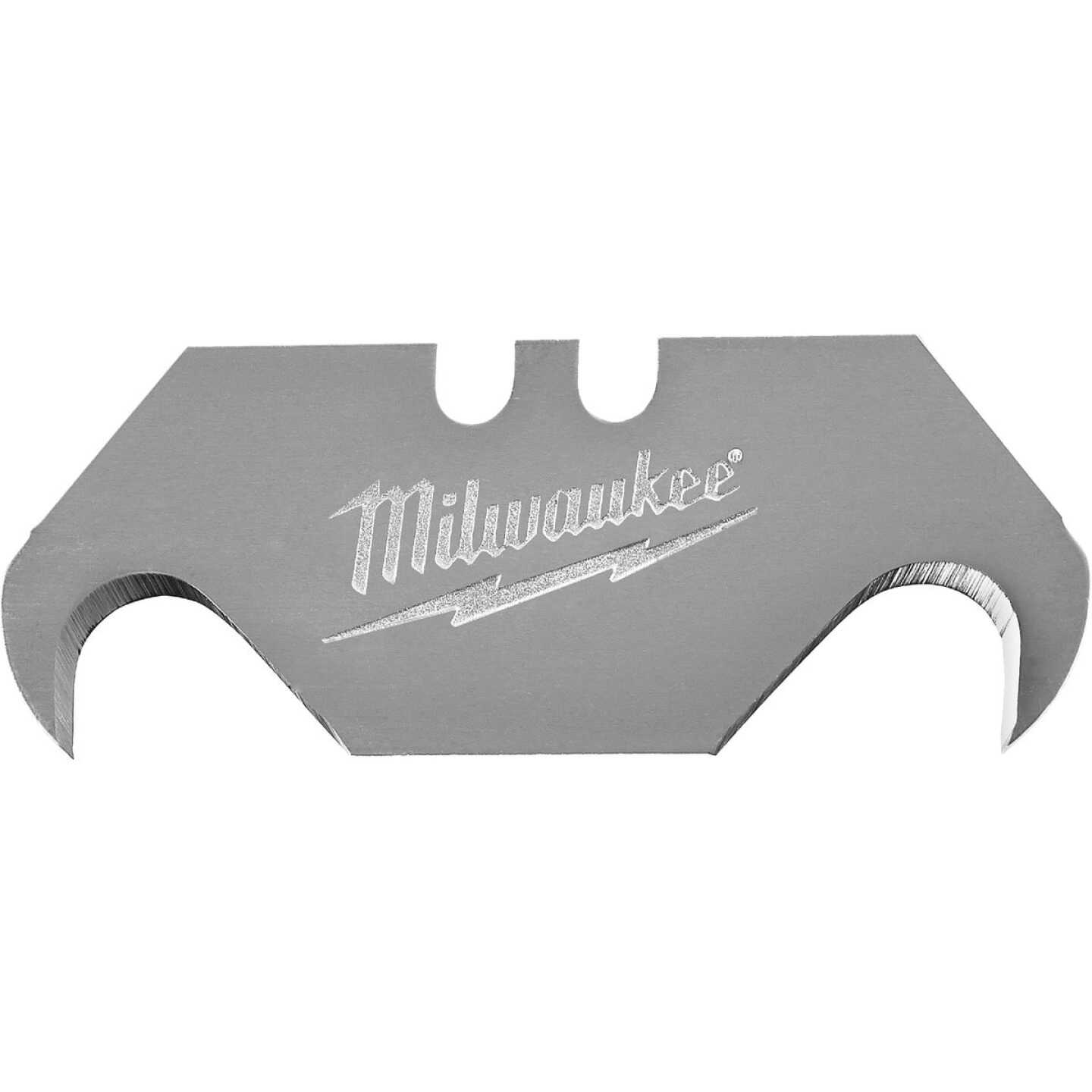Milwaukee 2-Ended Hook 1-7/8 In. Utility Knife Blade (5-Pack) Image 1
