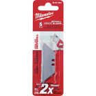 Milwaukee Drywall 2-Point 2-3/8 In. Utility Knife Blade (5-Pack) Image 1