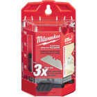Milwaukee Carton 2-Point Rounded 2-3/8 In. Utility Knife Blade (50-Pack) Image 1
