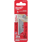 Milwaukee Carton 2-Point Rounded 2-3/8 In. Utility Knife Blade (5-Pack) Image 1
