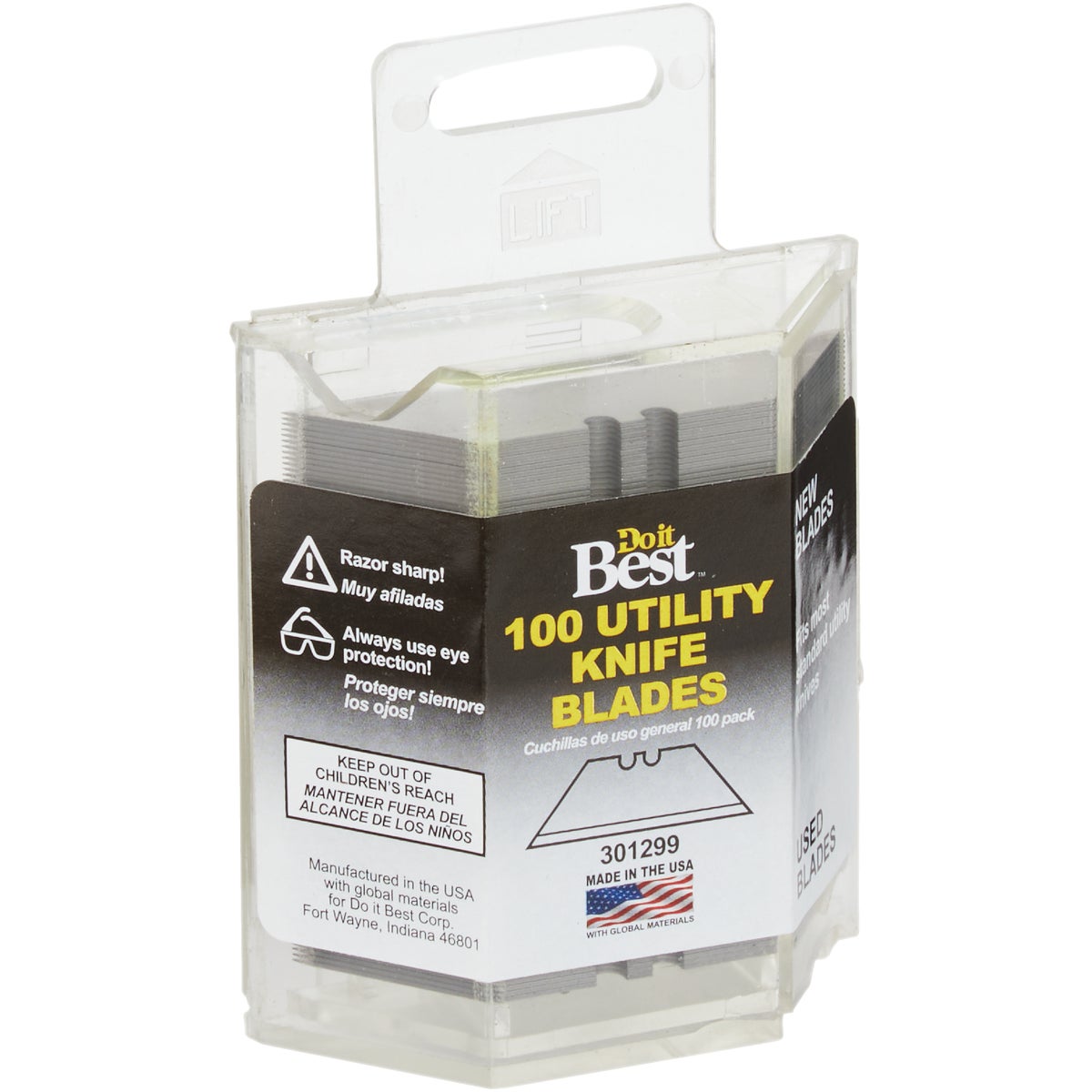 Do it Best 2-Notch Utility Knife Blades (100-Count) Image 3