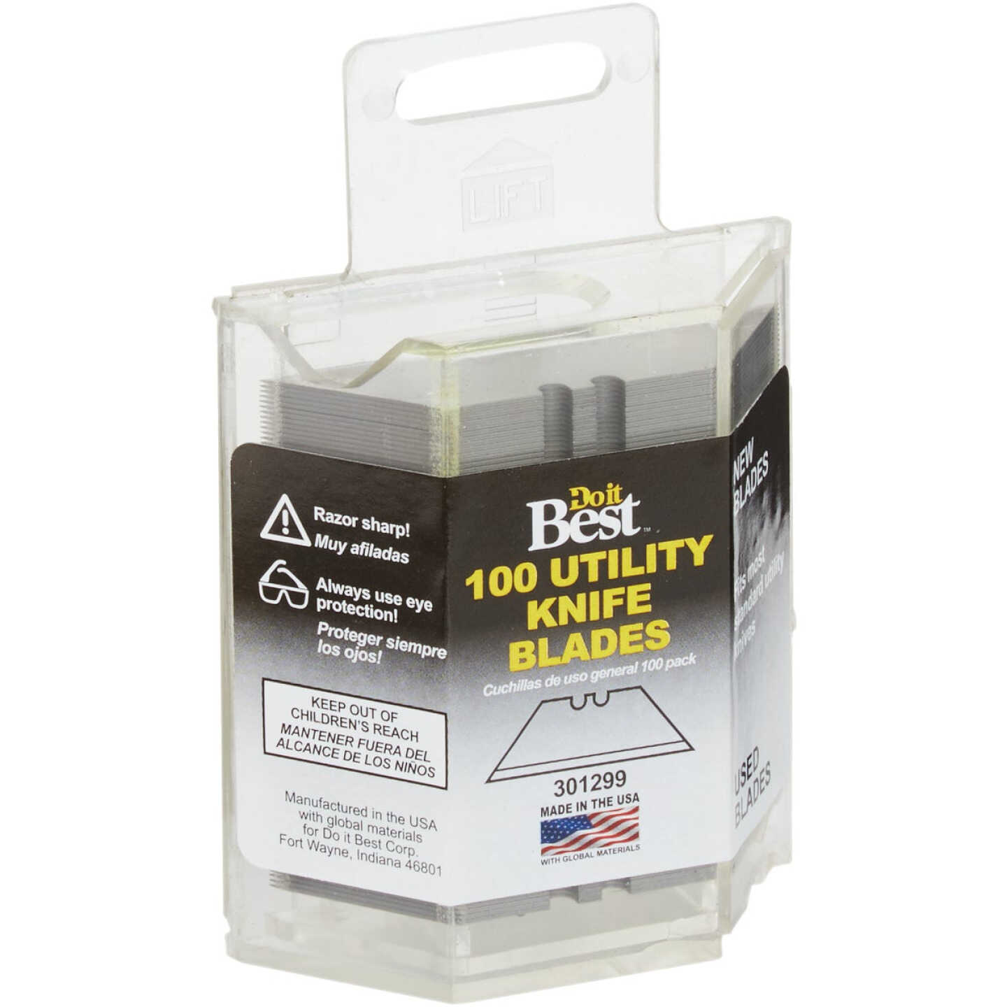 Do it Best 2-Notch Utility Knife Blades (100-Count) Image 3