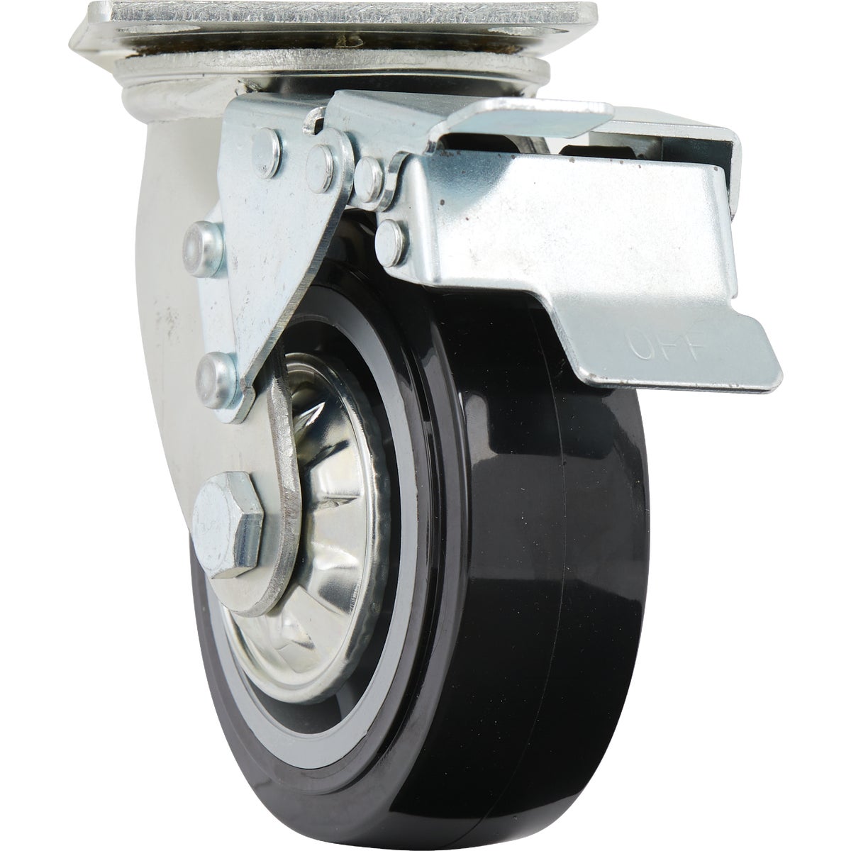 Channellock 5 In. Rubber Toolbox Caster (4-Pack) Image 5